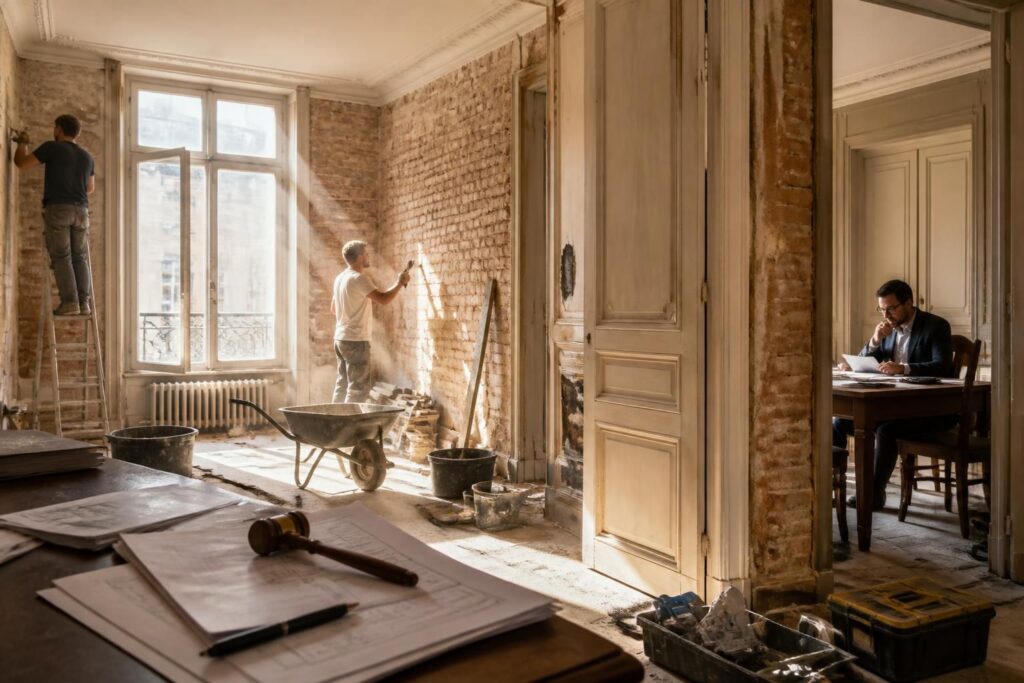 découvrez comment réussir votre investissement locatif dans l'ancien en optimisant les travaux, bénéficiant de la défiscalisation et maîtrisant les frais de notaire.