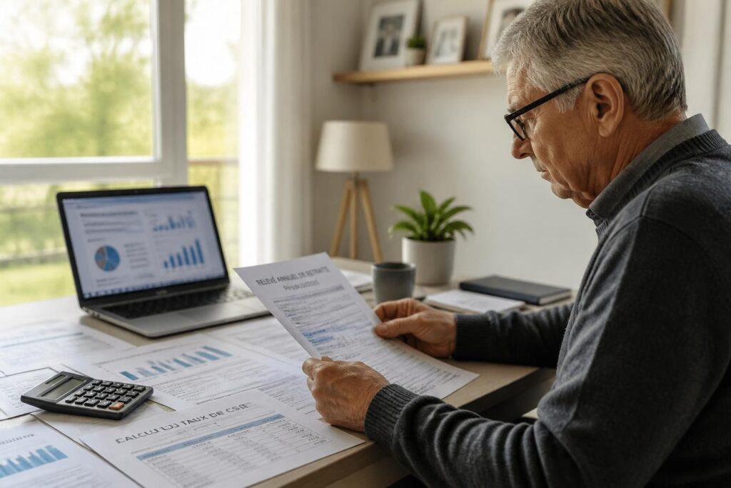 Comment connaître mon taux de CSG sur ma retraite et son calcul en 2024-2026